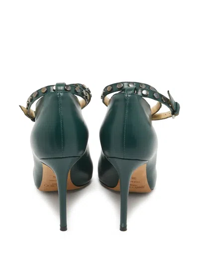 Pre-owned Jimmy Choo 95mm Leather Heeled Pumps