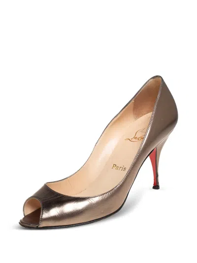 Pre-owned Christian Louboutin 90mm Very Prive Pumps