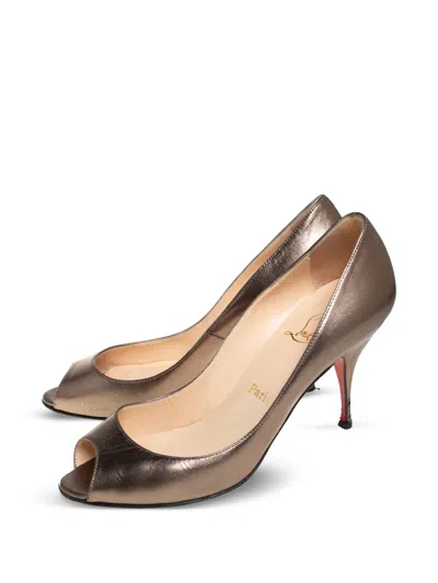 Pre-owned Christian Louboutin 90mm Very Prive Pumps