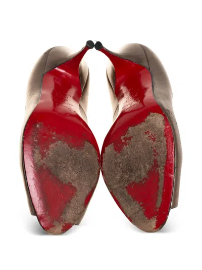 Pre-owned Christian Louboutin 90mm Very Prive Pumps