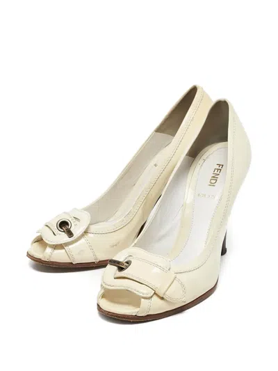 Pre-owned Fendi 120mm Leather Pumps