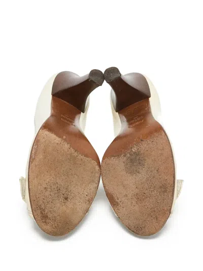 Pre-owned Fendi 120mm Leather Pumps