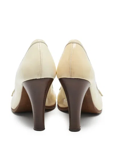 Pre-owned Fendi 120mm Leather Pumps