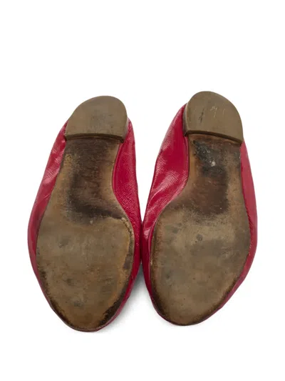 Pre-owned Gucci Leather Ballet Flats