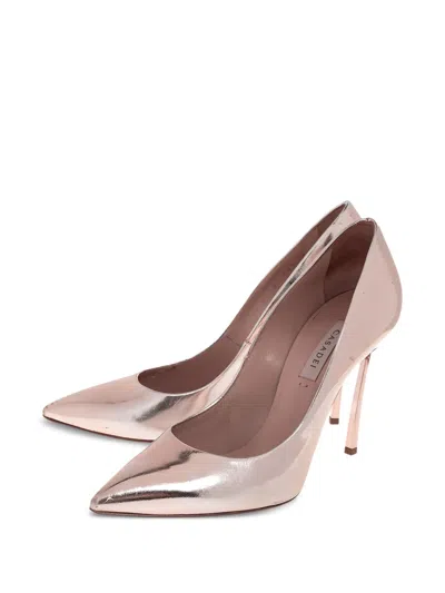 Pre-owned Casadei Vintage  100mm Blade Pumps