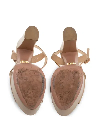 Pre-owned Prada Platform Block-heel Sandals