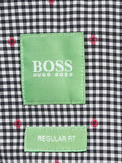 Pre-owned Hugo Boss Checked Short-sleeve Shirt