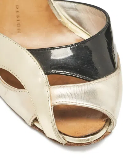 Pre-owned Giuseppe Zanotti Vintage  90mm Peep-toe Heels