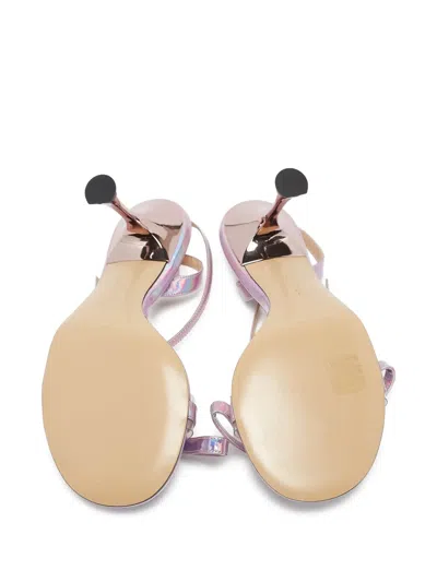 Pre-owned Mach&mach  100mm Leather Sandals