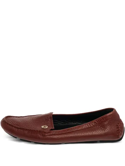 Pre-owned Gucci Interlocking G-logo Loafers