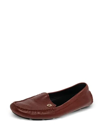 Pre-owned Gucci Interlocking G-logo Loafers