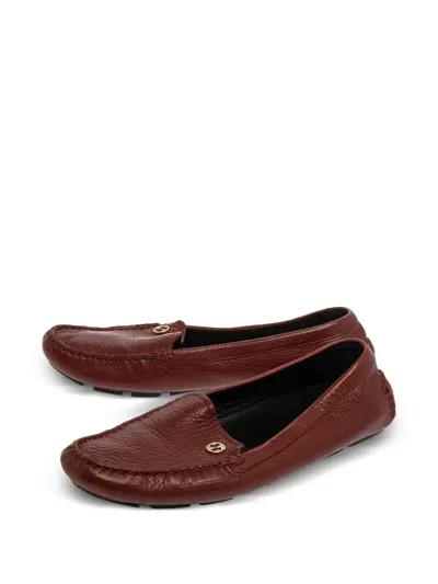 Pre-owned Gucci Interlocking G-logo Loafers