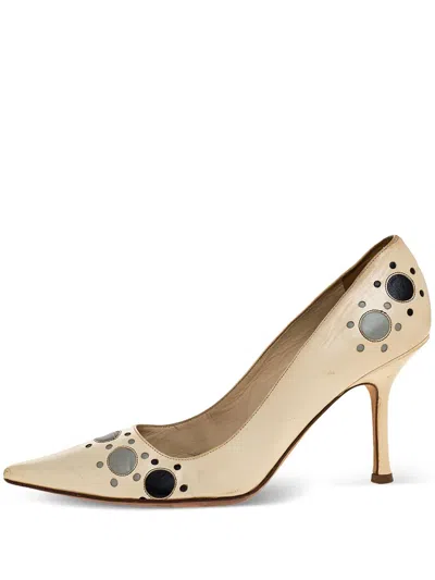 Pre-owned Jimmy Choo 85mm Leather Pumps