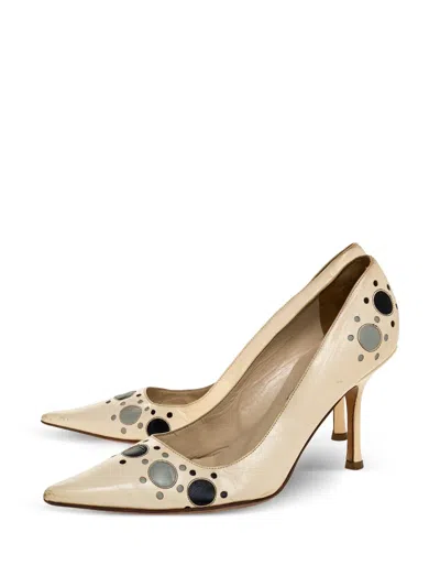 Pre-owned Jimmy Choo 85mm Leather Pumps