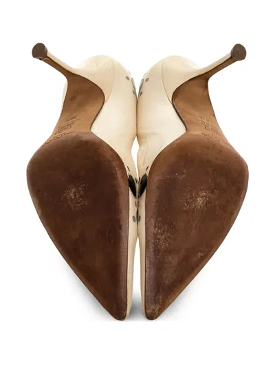 Pre-owned Jimmy Choo 85mm Leather Pumps