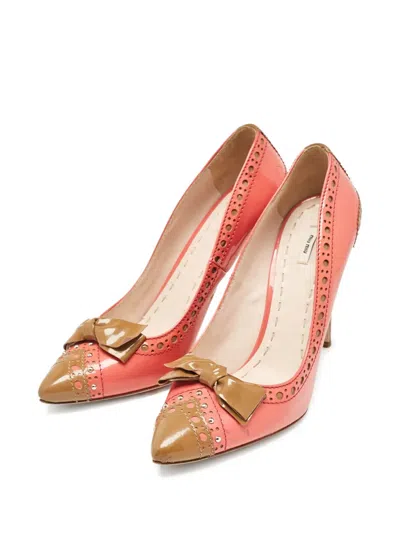 Pre-owned Miu Miu Patent-leather Pumps