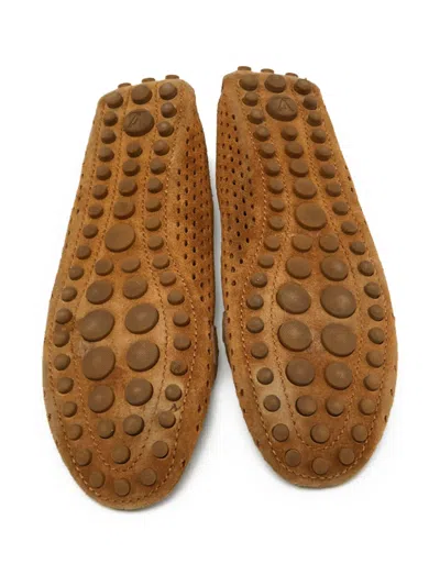 Pre-owned Louis Vuitton Suede Loafers