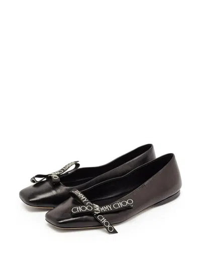 Pre-owned Jimmy Choo Veda Ballerina Flats