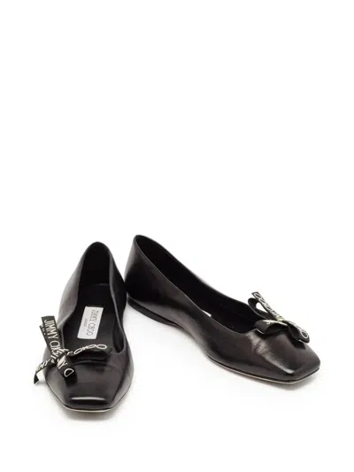 Pre-owned Jimmy Choo Veda Ballerina Flats
