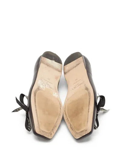 Pre-owned Jimmy Choo Veda Ballerina Flats