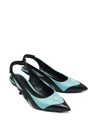 Pre-owned Louis Vuitton 70mm Archlight Slingback Pointed-toe Pumps