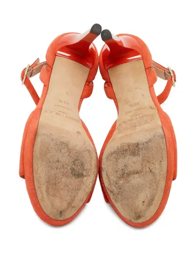 Pre-owned Jimmy Choo 120mm Suede Sandals