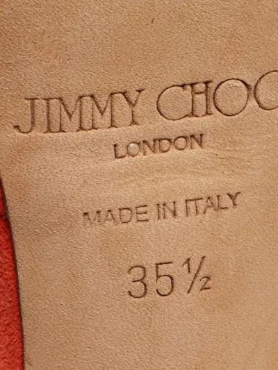 Pre-owned Jimmy Choo 120mm Suede Sandals