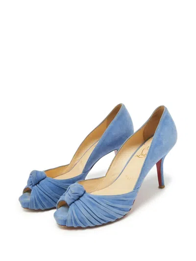Pre-owned Christian Louboutin Suede Pumps