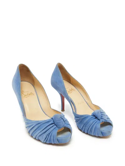 Pre-owned Christian Louboutin Suede Pumps