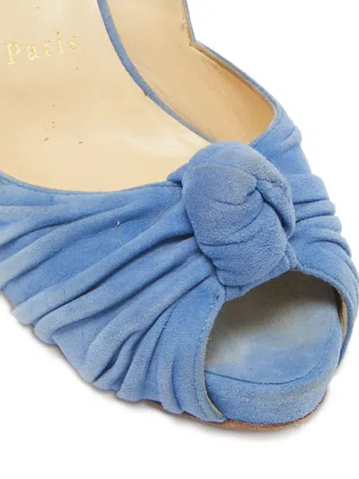Pre-owned Christian Louboutin Suede Pumps