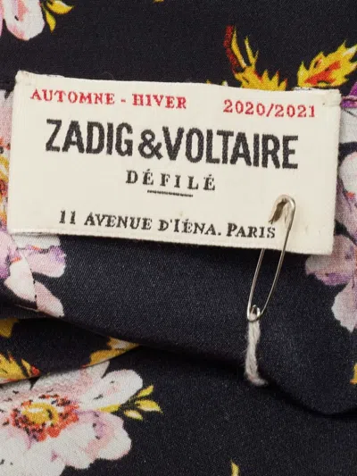 Pre-owned Zadig & Voltaire Floral-print Maxi Dress