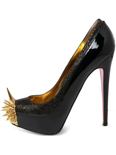 Pre-owned Christian Louboutin 145mm Asteroid Spike Pumps