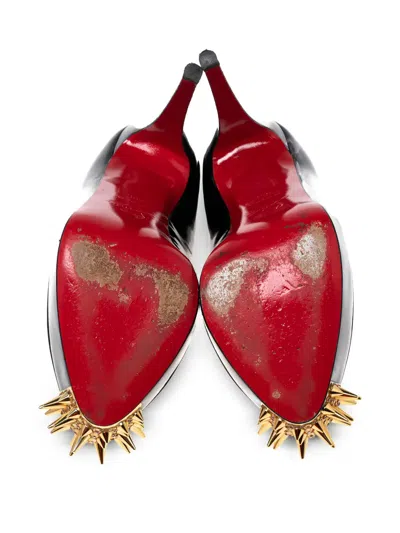 Pre-owned Christian Louboutin 145mm Asteroid Spike Pumps