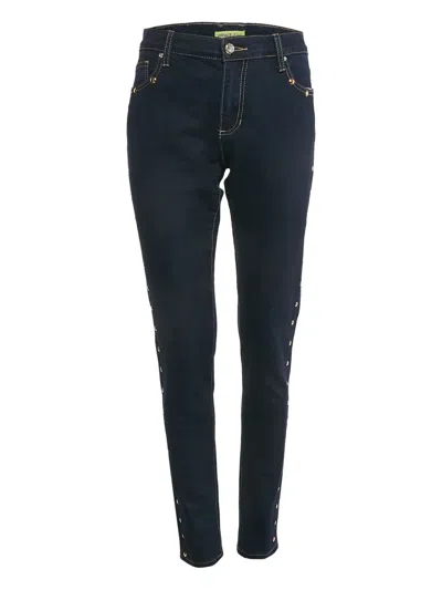 Pre-owned Versace Studded Jeans