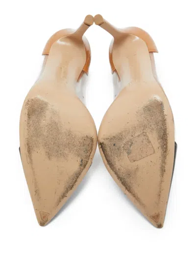 Pre-owned Gianvito Rossi  110mm Plexi Transparent-panel Pumps