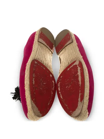 Pre-owned Christian Louboutin Tassel-detail Espadrilles