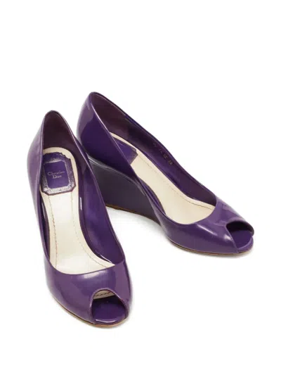 Pre-owned Dior 80mm Leather Pumps