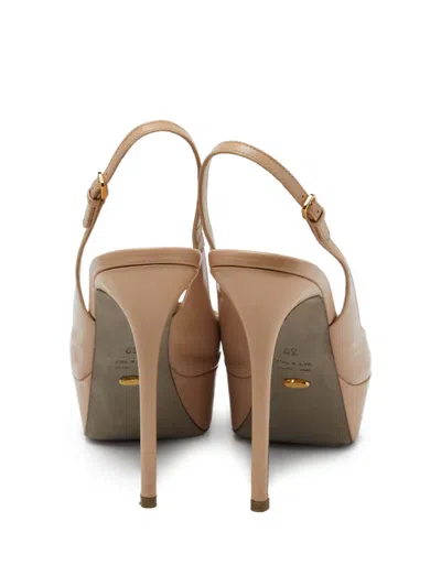 Pre-owned Sergio Rossi Vintage  Cut-out Platform Pumps
