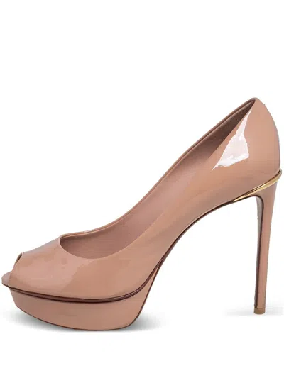 Pre-owned Louis Vuitton 120mm Patent-leather Pumps