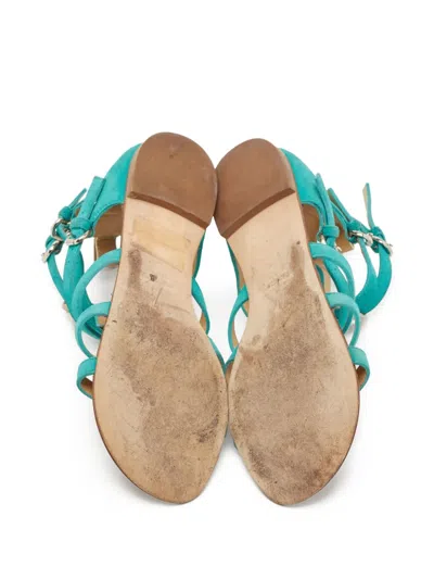 Pre-owned Giuseppe Zanotti Vintage  Strappy Flat Sandals