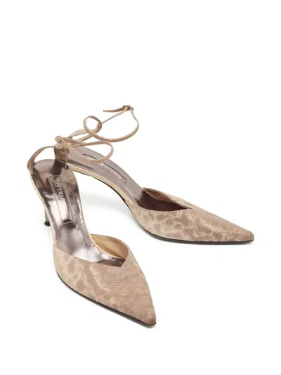 Pre-owned Sergio Rossi Vintage  85mm Pointed-toe Pumps