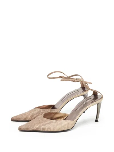 Pre-owned Sergio Rossi Vintage  85mm Pointed-toe Pumps