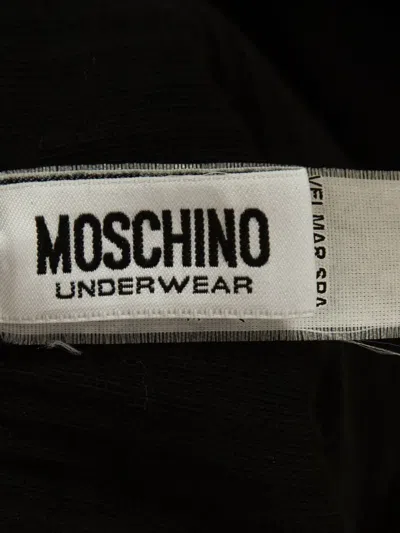 Pre-owned Moschino Logo-waistband Leggings