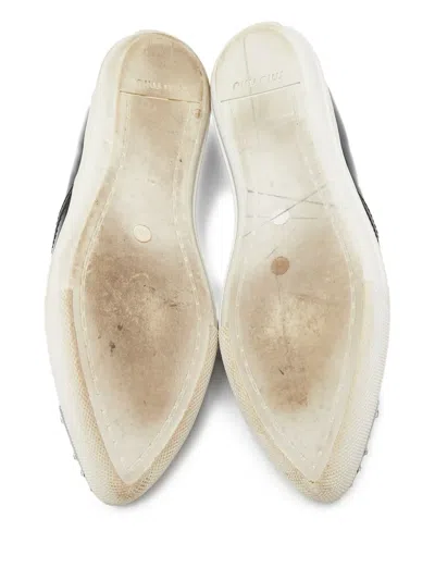 Pre-owned Miu Miu Patent-finish Sneakers