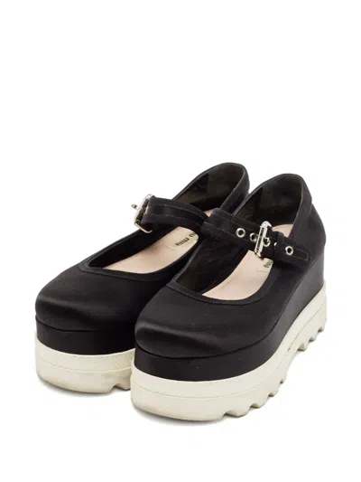 Pre-owned Miu Miu 65mm Platform Shoes