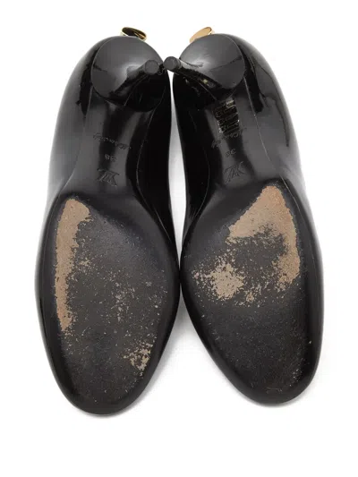 Pre-owned Louis Vuitton 100mm Lock It Pumps