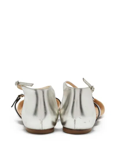 Pre-owned Jimmy Choo Leather Flat Pumps