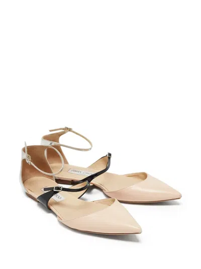 Pre-owned Jimmy Choo Leather Flat Pumps