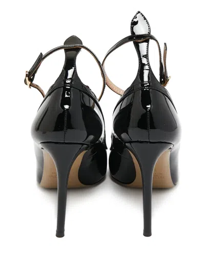 Pre-owned Valentino Garavani 100mm Leather Heeled Pumps In Black