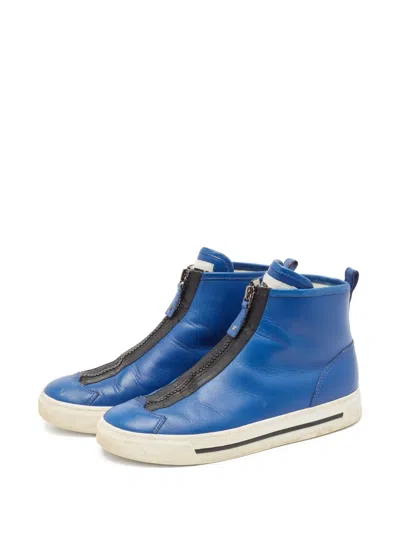 Pre-owned Marc Jacobs Vintage  Zip-up High-top Trainers